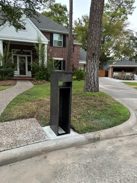 Custom Steel Mailbox