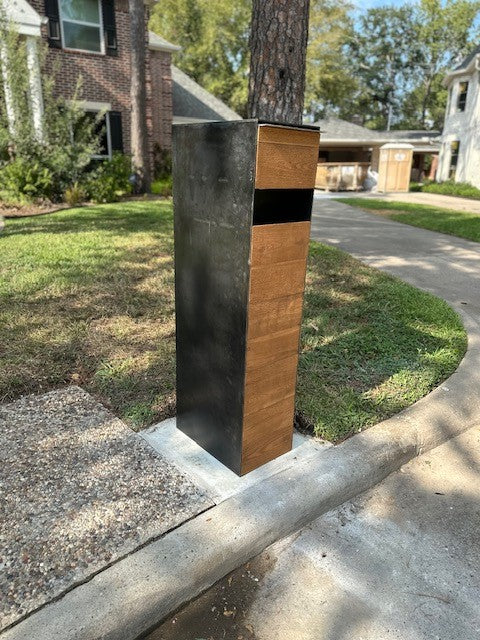Custom Steel Mailbox